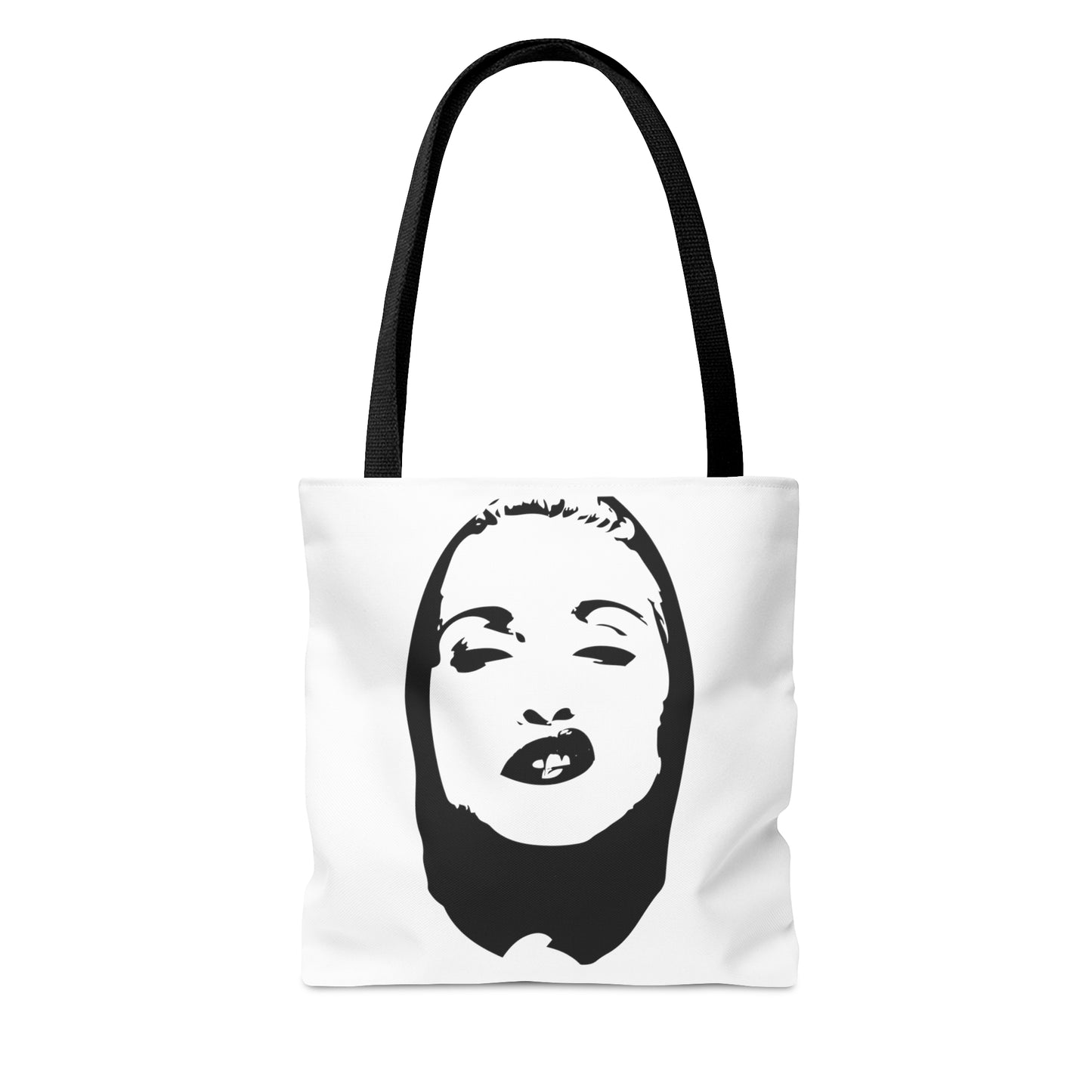 Madonna screw face Tote Bag