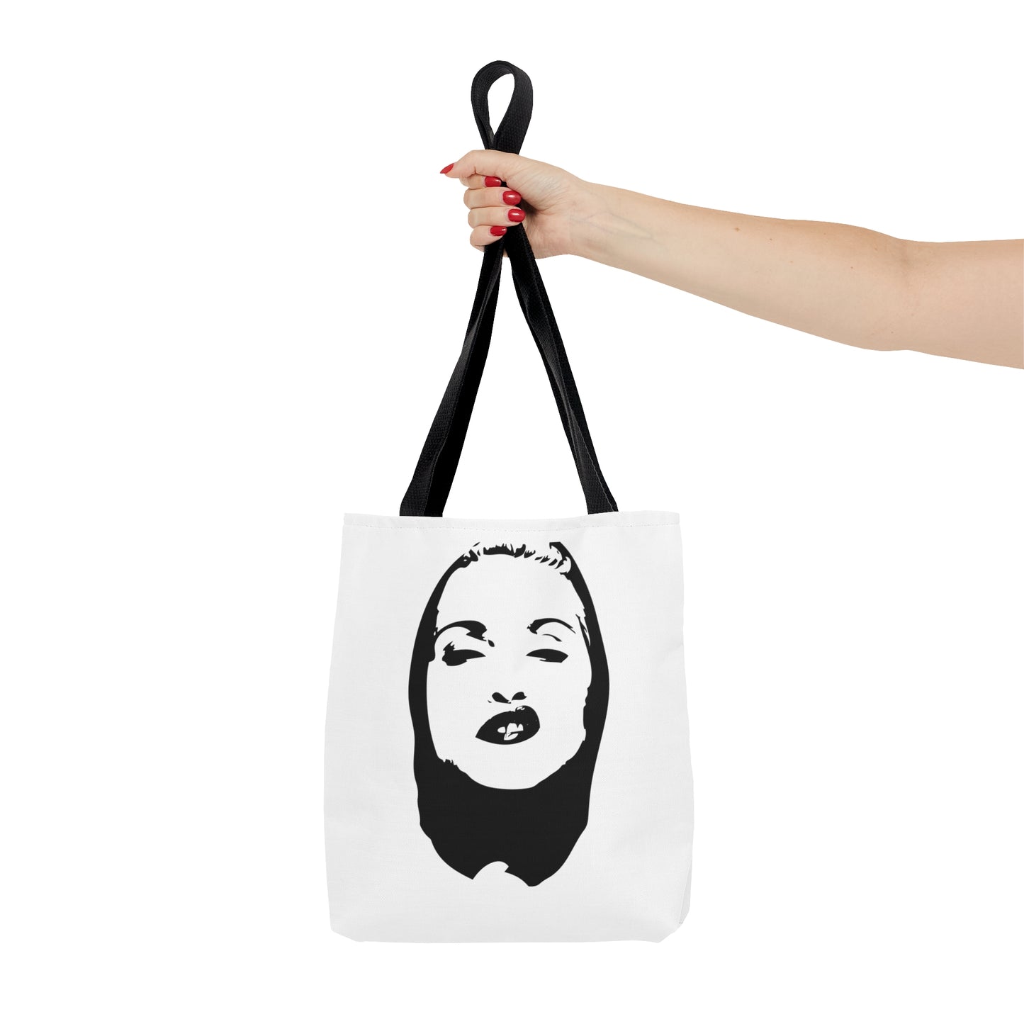 Madonna screw face Tote Bag