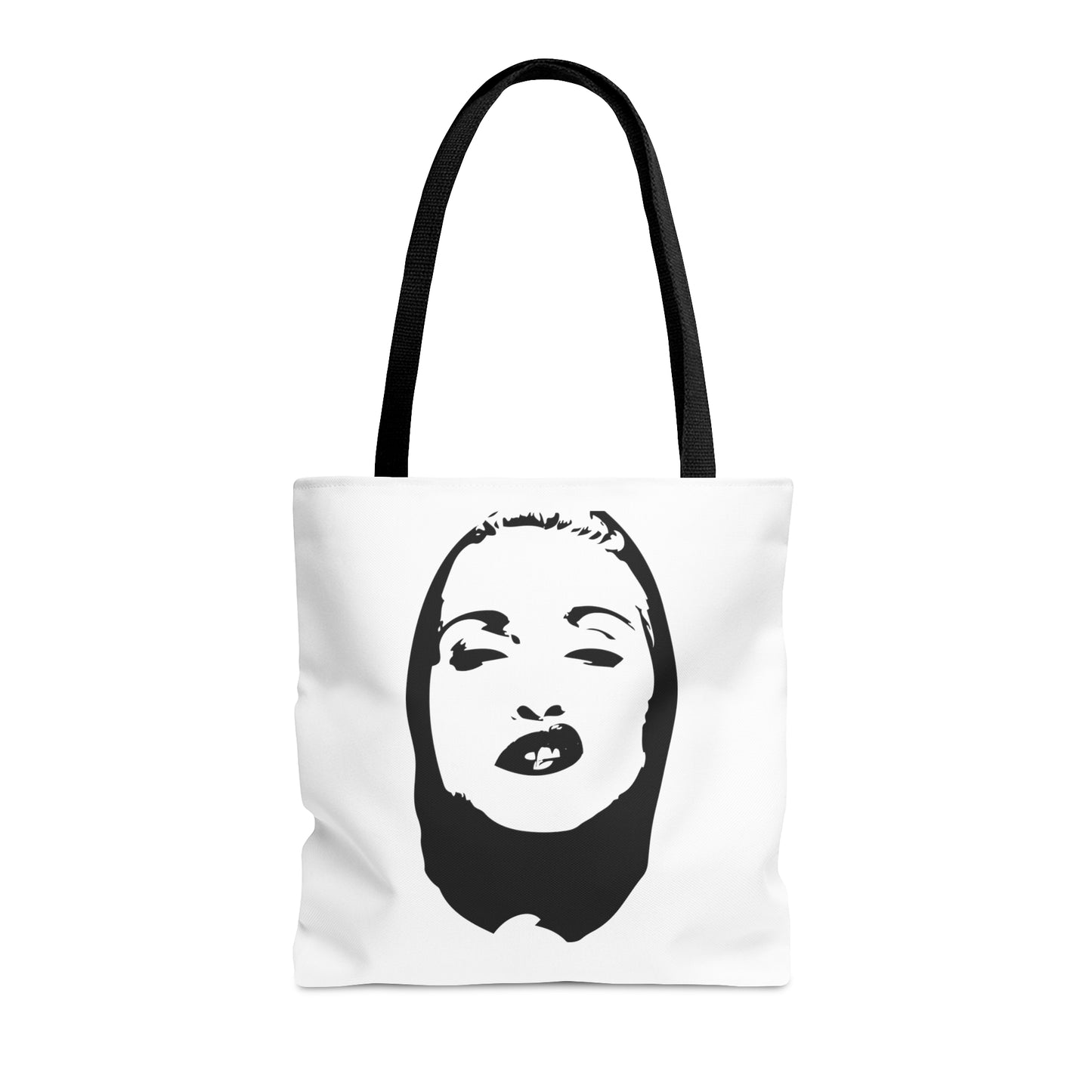 Madonna screw face Tote Bag