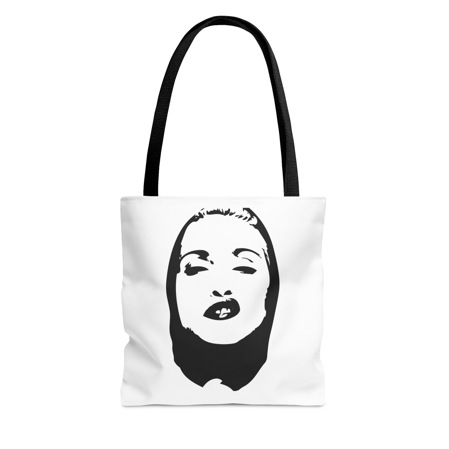 Madonna screw face Tote Bag