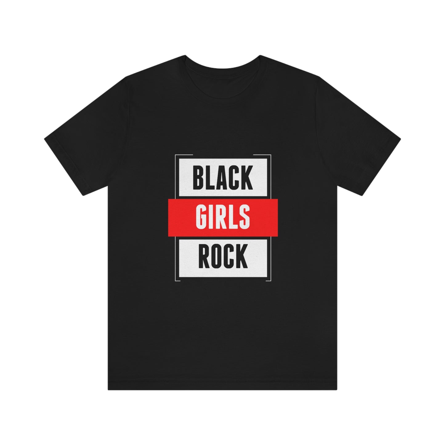 Black girls Short Sleeve Tee