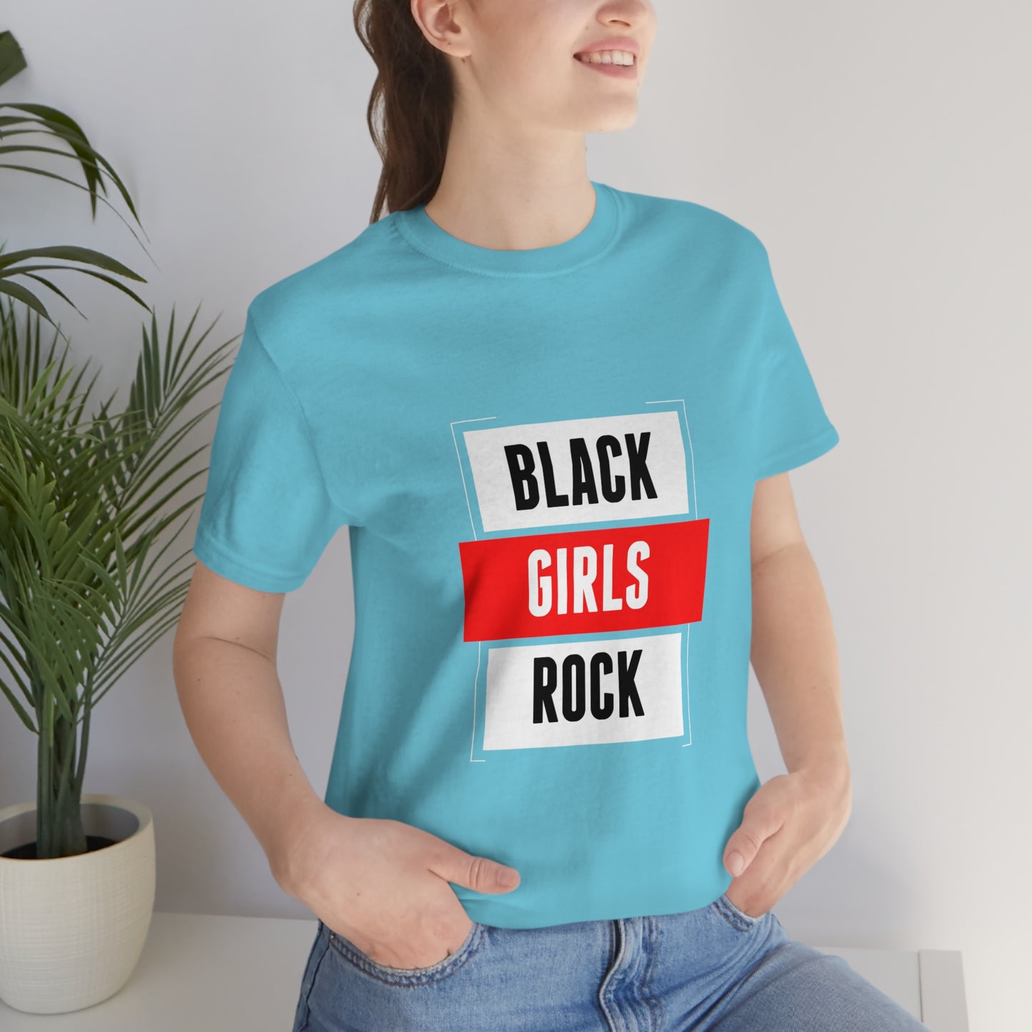 Black girls Short Sleeve Tee